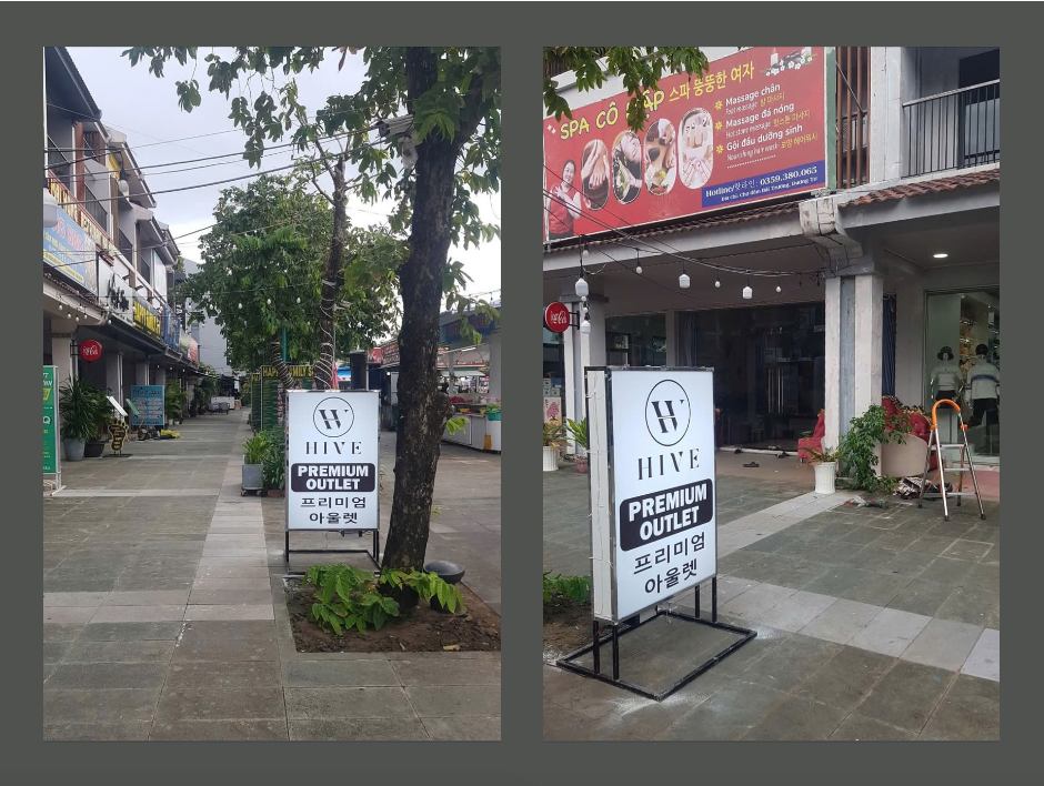 In ấn – Thi công Standee tại Minh Phong, Phú Quốc